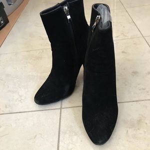 Public Desire Black ankle booties